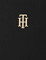 Tommy Hilfiger Solid Black PU Hand Bag