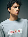Flying Machine Abstract Printed Relaxed Fit T-Shirt