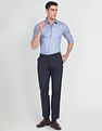Arrow Windowpane Check Slim Shirt