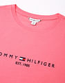 Tommy Hilfiger Pink Women's T-shirt for Soft Look