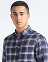 Flying Machine Tartan Check Twill Shirt