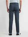 Arrow Sport Slim Fit Textured Trousers