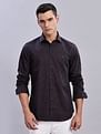 Tommy Hilfiger Printed Regular Fit Plain Woven Shirt