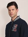U.S. Polo Assn. Stand Neck Appliqued Sweatshirt