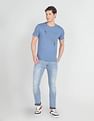 Arrow Newyork Brand Print Crew Neck T-Shirt