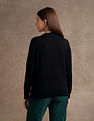 U.S. Polo Assn. Women Typographic Branding Crew Neck Sweater
