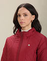 U.S. Polo Assn. Women Solid Hooded Puffer Jacket