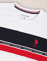U.S. Polo Assn. Horizontal Stripe Crew Neck T-Shirt