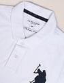 U.S. Polo Assn. Compact Cotton Logo Polo Shirt