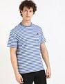 Tommy Hilfiger Logo Striped Regular-Fit Cotton T-Shirt