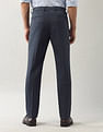 Arrow Mid Rise Smart Flex Dobby Trousers