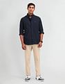 Arrow Sport Slim Fit Solid Trousers