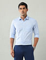 Arrow Pure Cotton Horizontal Striped Shirt