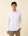 U.S. Polo Assn. Tailored Fit Solid Pure Cotton Shirt