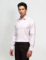 Arrow Slim Fit All-Over Pattern Shirt
