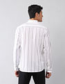 U.S. Polo Assn. Denim Co. Vertical Striped Dobby Regular Fit Shirt