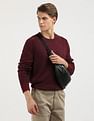 Tommy Hilfiger Mouline Fisherman Crew Neck Sweater