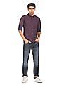 Flying Machine Printed Cotton Casual Shirt