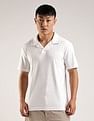Calvin Klein Jeans Solid Slim-Fit Cotton Polo T-Shirt