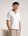 Calvin Klein Jeans Solid Slim-Fit Cotton Polo T-Shirt