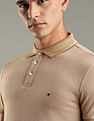 Tommy Hilfiger Solid Regular-Fit Cotton Polo Shirt