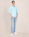 U.S. Polo Assn. Tropical Print Cotton Casual Shirt