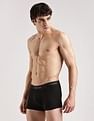 Calvin Klein Underwear Solid Black Low Rise Trunks