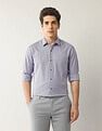 Arrow Textured Manhattan Slim Fit Shirt