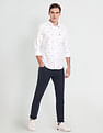 U.S. Polo Assn. Denim Co. BrPrint Oxford Shirt