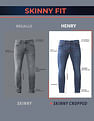U.S. Polo Assn. Denim Co. Henry Tapered Fit Blue Super Stretch Jeans