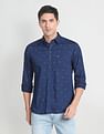 Arrow Sports Pure Cotton Floral Print Casual Shirt