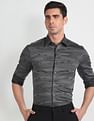 Arrow Floral Print Twill Shirt