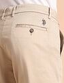 U.S. Polo Assn. Super Slim Fit Satin Chinos