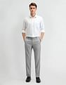 Arrow Mid Rise Tapered Fit Trousers