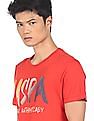 U.S. Polo Assn. Denim Co. Round Neck Cotton T-Shirt
