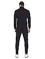 Calvin Klein Men Black Solid Long Sleeve Track Suit