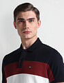 Arrow Sports Colour Block Regular Polo Shirt