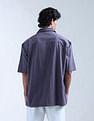 Flying Machine Solid Seersucker Digitopia Shirt