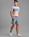 Tommy Hilfiger Regular Fit Solid Mid Rise Shorts