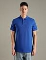 Tommy Hilfiger Solid Regular-Fit Cotton Polo Shirt