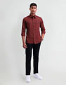 Arrow Sport Horizontal Striped Slim Fit Shirt