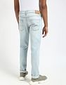Tommy Hilfiger Light-Wash Regular-Fit Mid-Rise Jeans