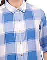 U.S. Polo Assn. Women Regular Fit Plaid Shirt