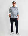 U.S. Polo Assn. Denim Co. Vertical Stripe Slim Shirt