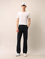 U.S. Polo Assn. Denim Co. Mid Rise Riley Straight Fit Trousers