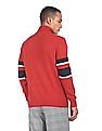 U.S. Polo Assn. Denim Co. High Neck Contrast Panel Sweater