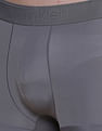 Calvin Klein Underwear Men Grey Luxurious Microfiber Solid Trunks
