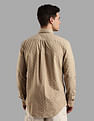 Tommy Hilfiger Printed Regular Fit Plain Woven Shirt