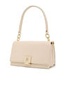 Tommy Hilfiger Solid Cream PU Bag