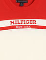 Tommy Hilfiger Kids Boys Colourblocked Regular Fit Sweatshirt